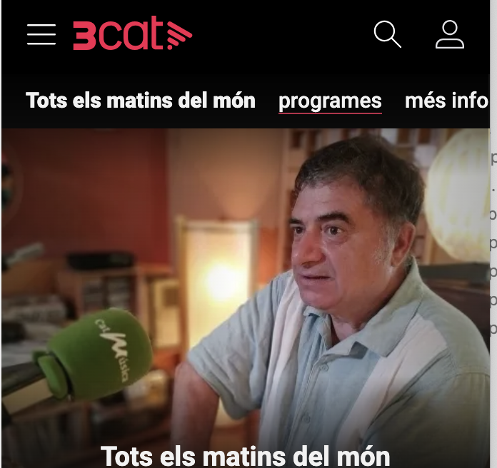 Catalunya Ràdio — Tots els matins del món